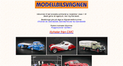 Desktop Screenshot of modellbilsvagnen.se